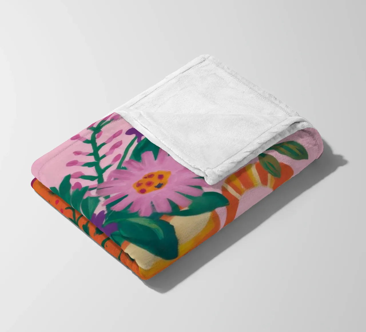 Agrumi Cosmic Blooms coperta in pile da Dream Gesso