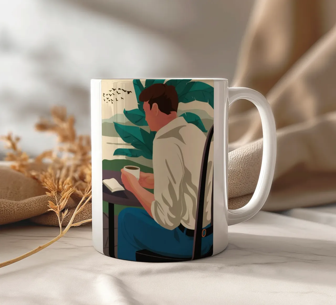 Vista Verde del Creatore tazza in ceramica da Giant Foxs