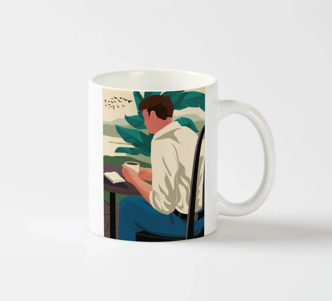 Vista Verde del Creatore tazza in ceramica da Giant Foxs