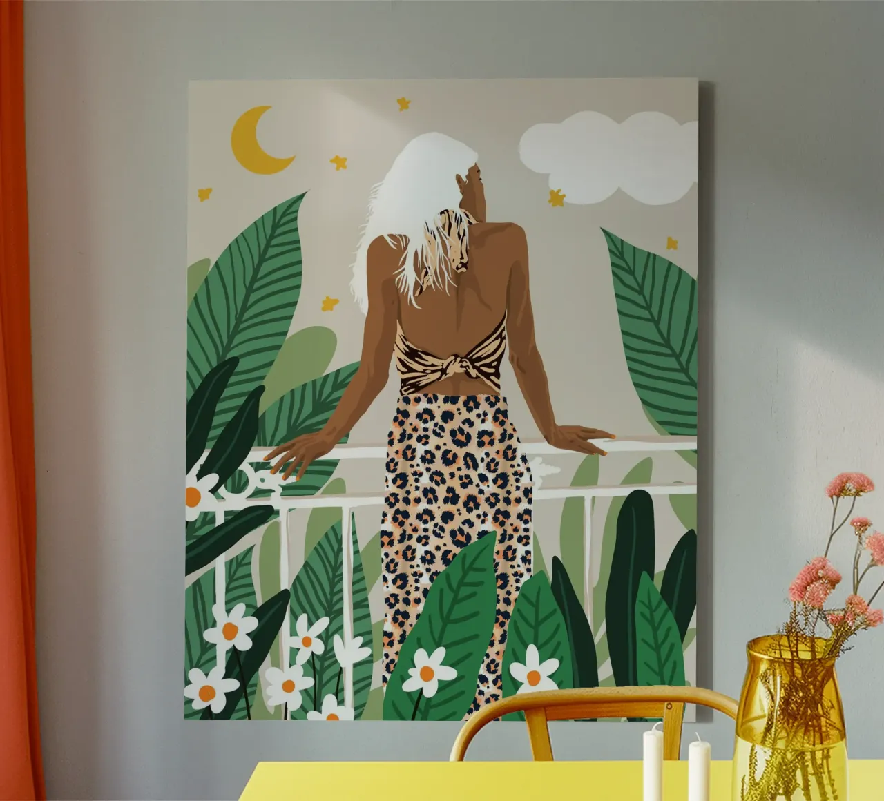 Trust The Wait canvas by 83oranges