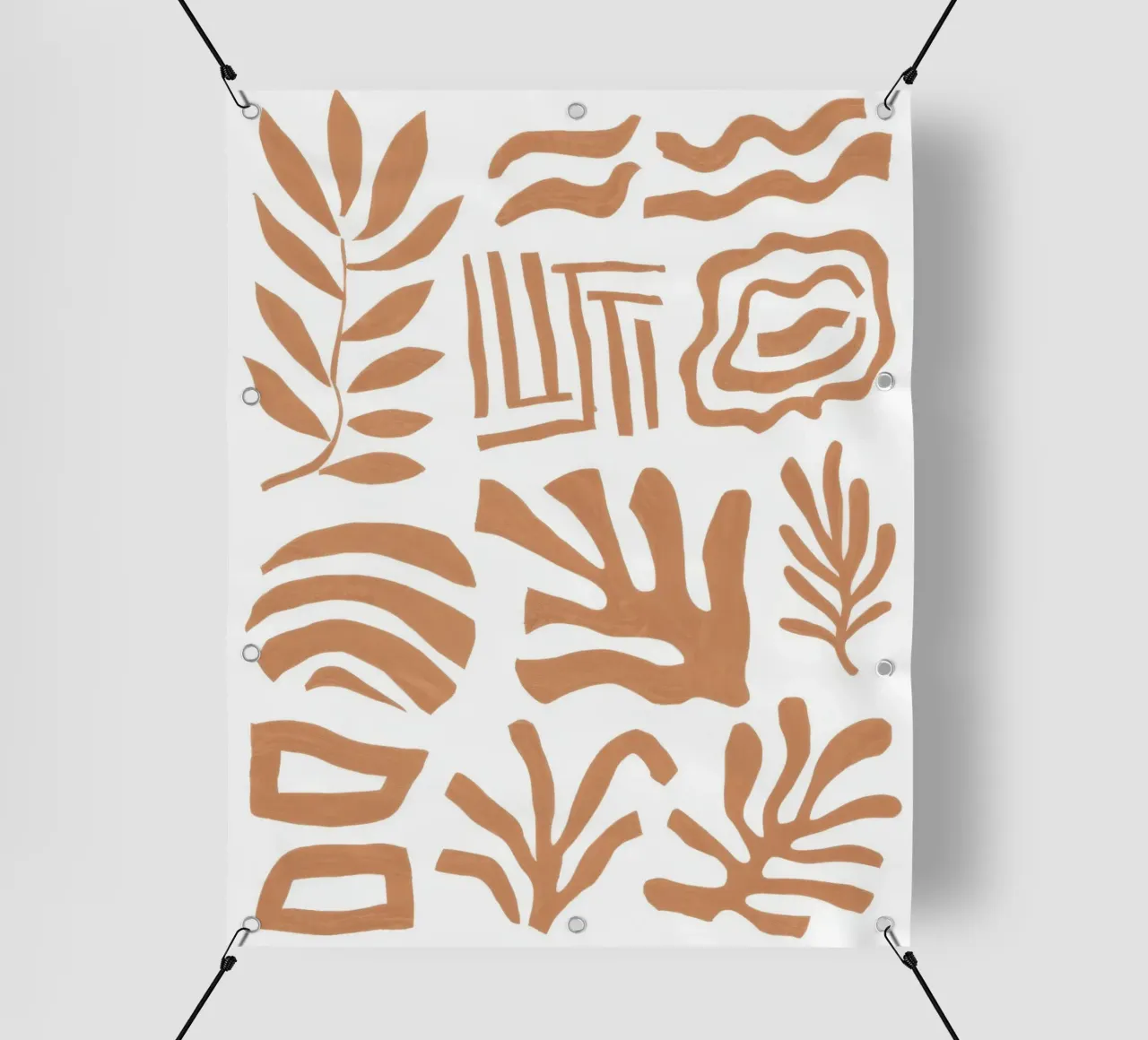 Terracotta Shape Dance telo in pvc da Reds Jays