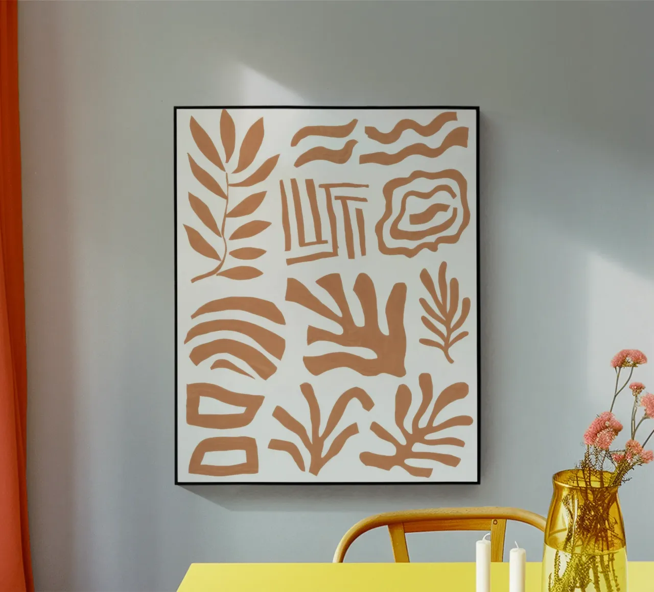 Terracotta Shape Dance plexiglass da Reds Jays