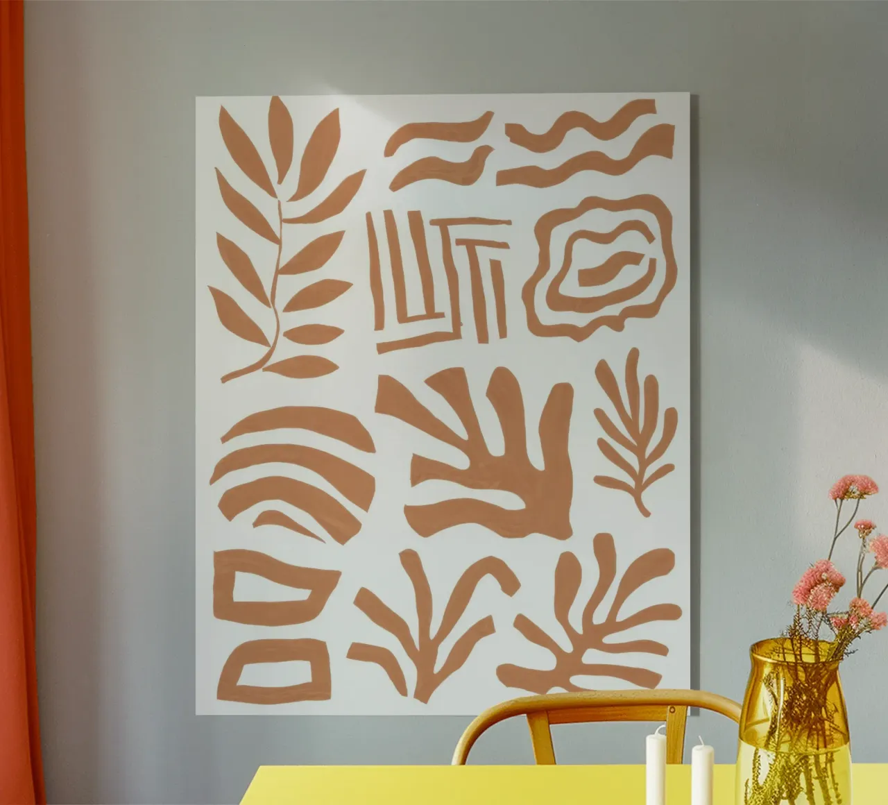 Terracotta Shape Dance plexiglass da Reds Jays