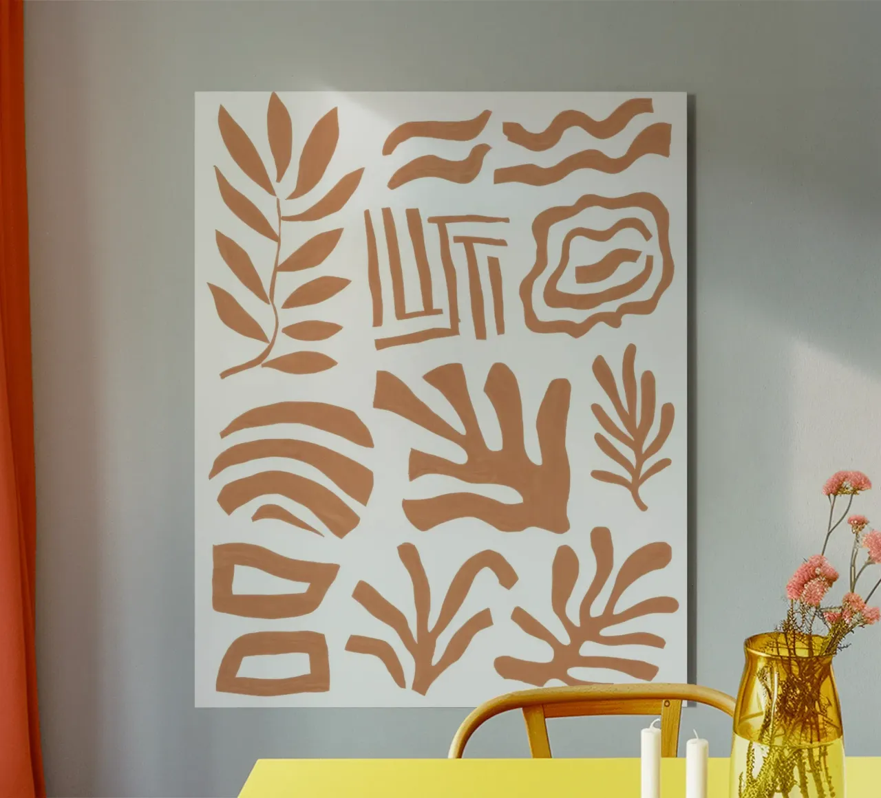 Terracotta Shape Dance alluminio dibond da Reds Jays
