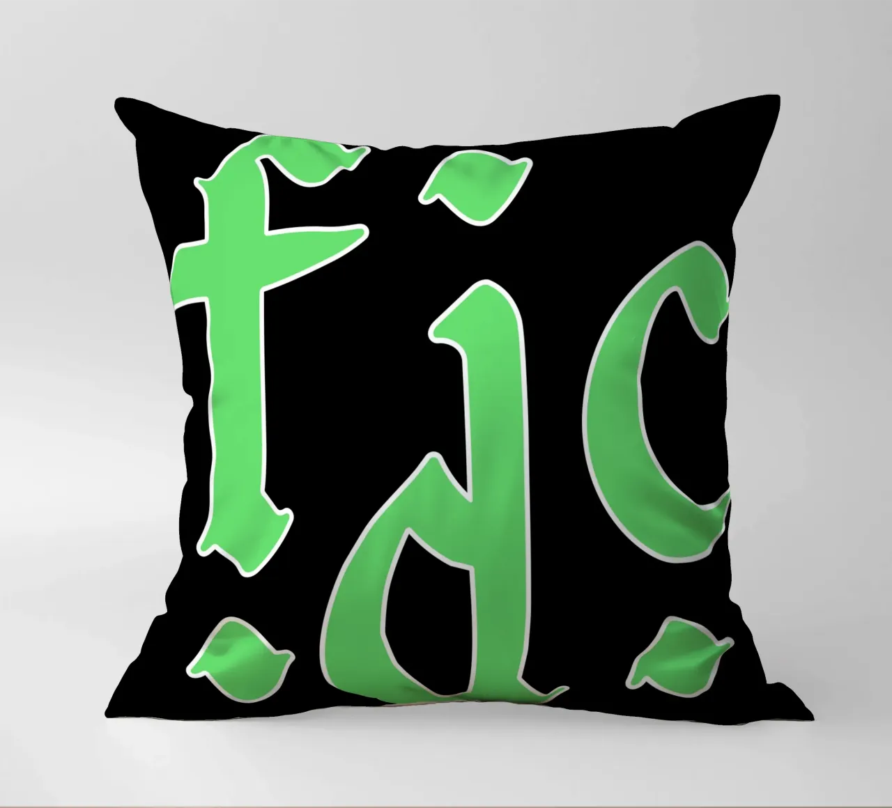 Monogramma FDC cuscino da reedharry