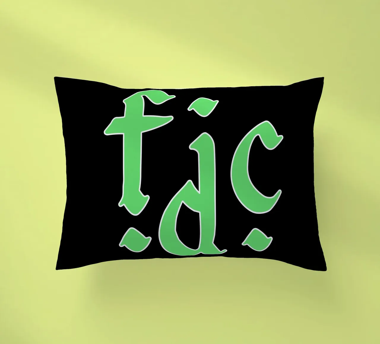 Monogramma FDC cuscino da reedharry