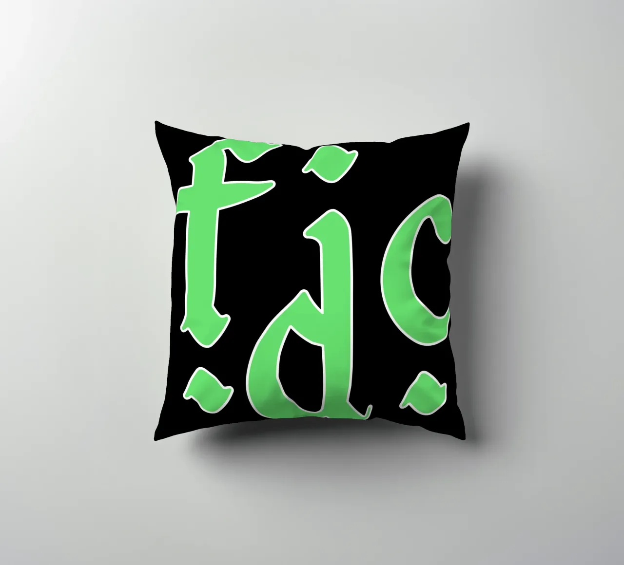 Monogramma FDC cuscino da reedharry