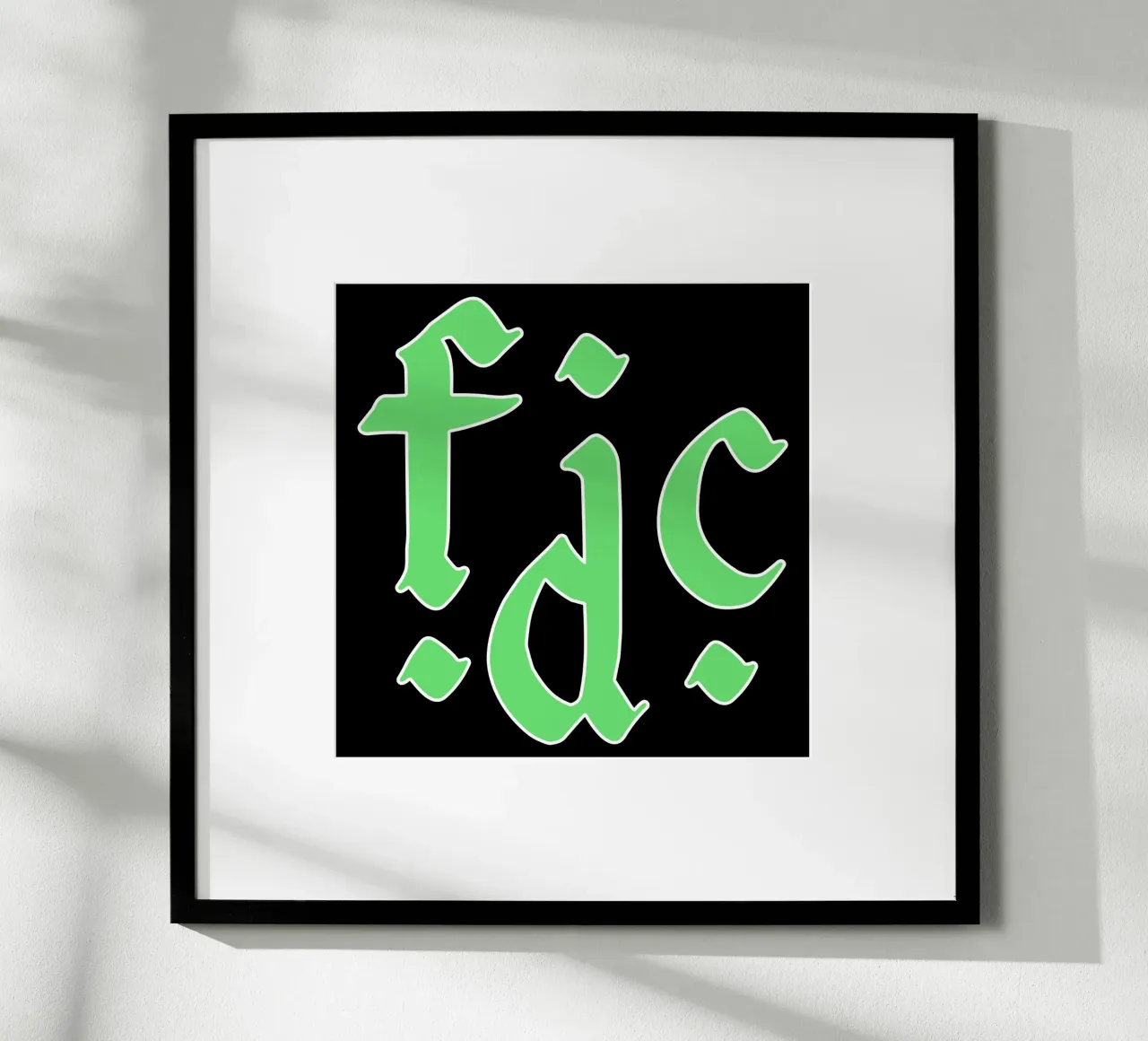 Monogramma FDC carta hahnemühle da reedharry