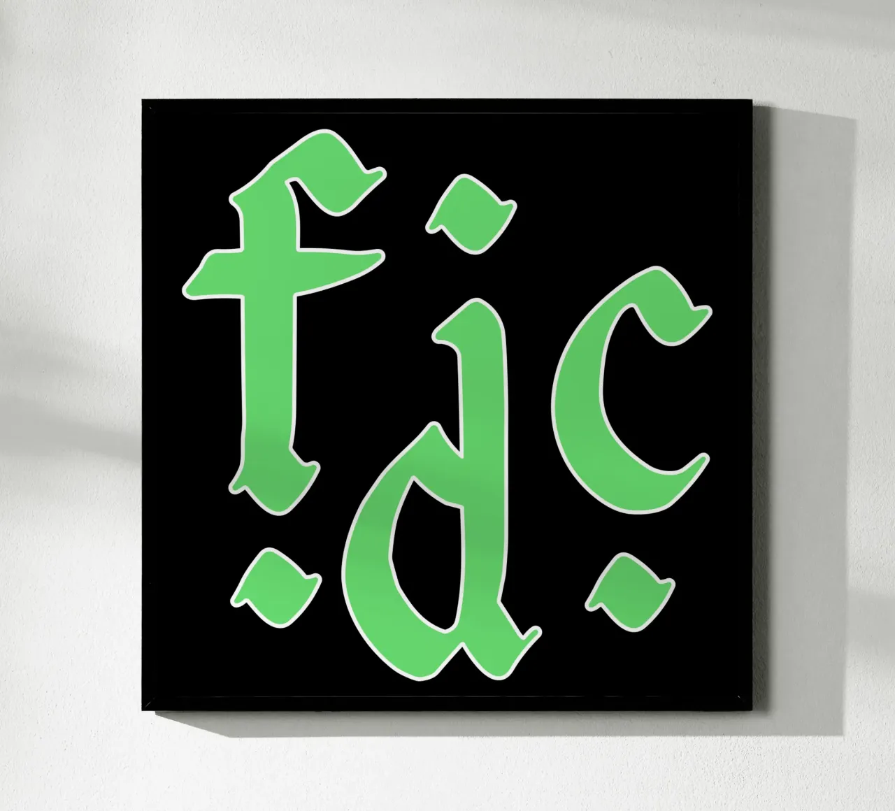 Monogramma FDC carta hahnemühle da reedharry