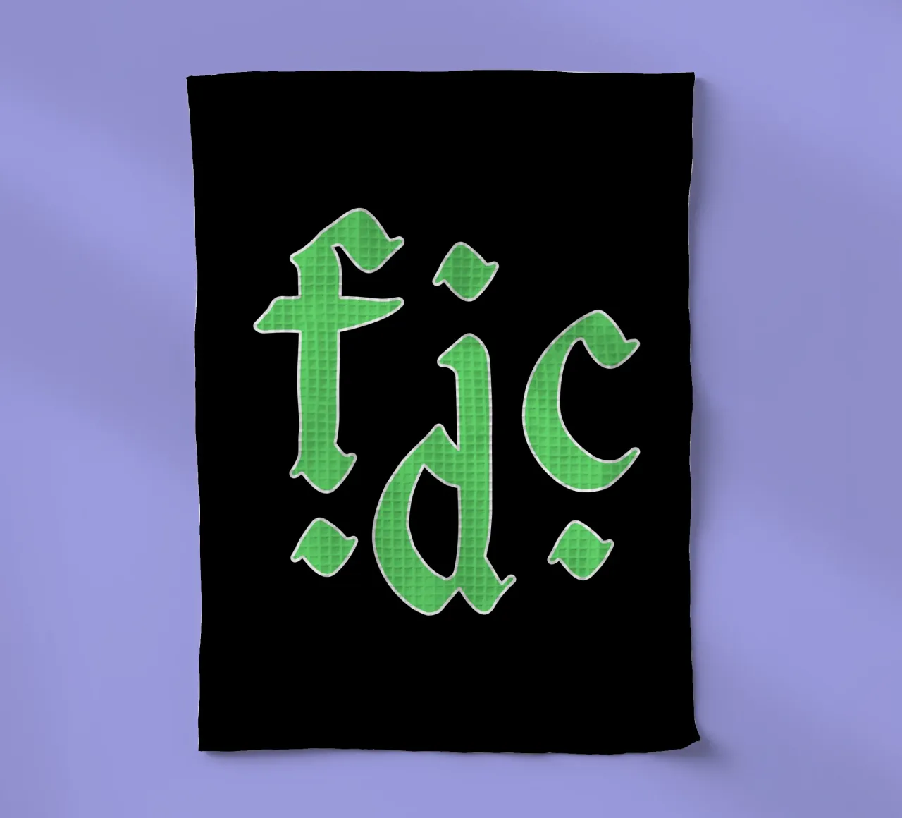 Monogramma FDC canovaccio da cucina da reedharry