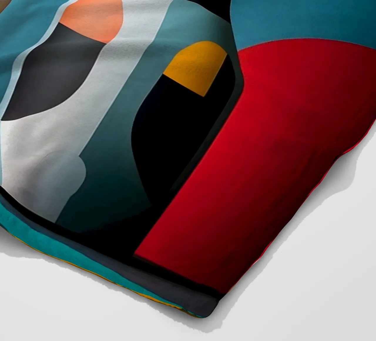 Bottiglie astratte dai colori vivaci coperta in pile da pixelbull - medieval art and more