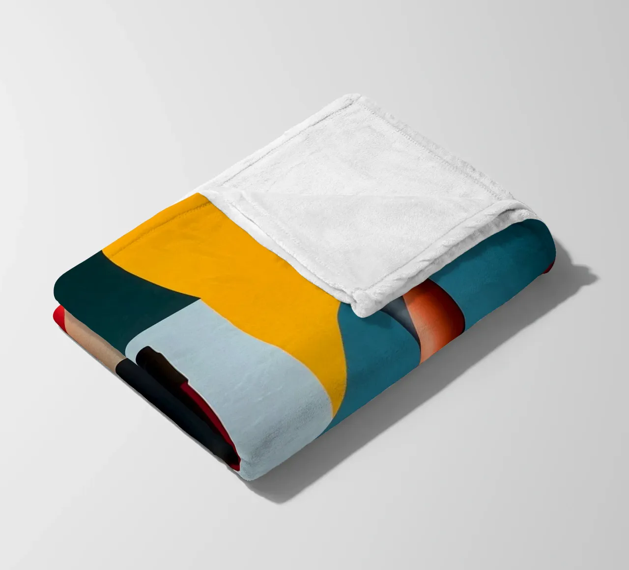 Bottiglie astratte dai colori vivaci coperta in pile da pixelbull - medieval art and more