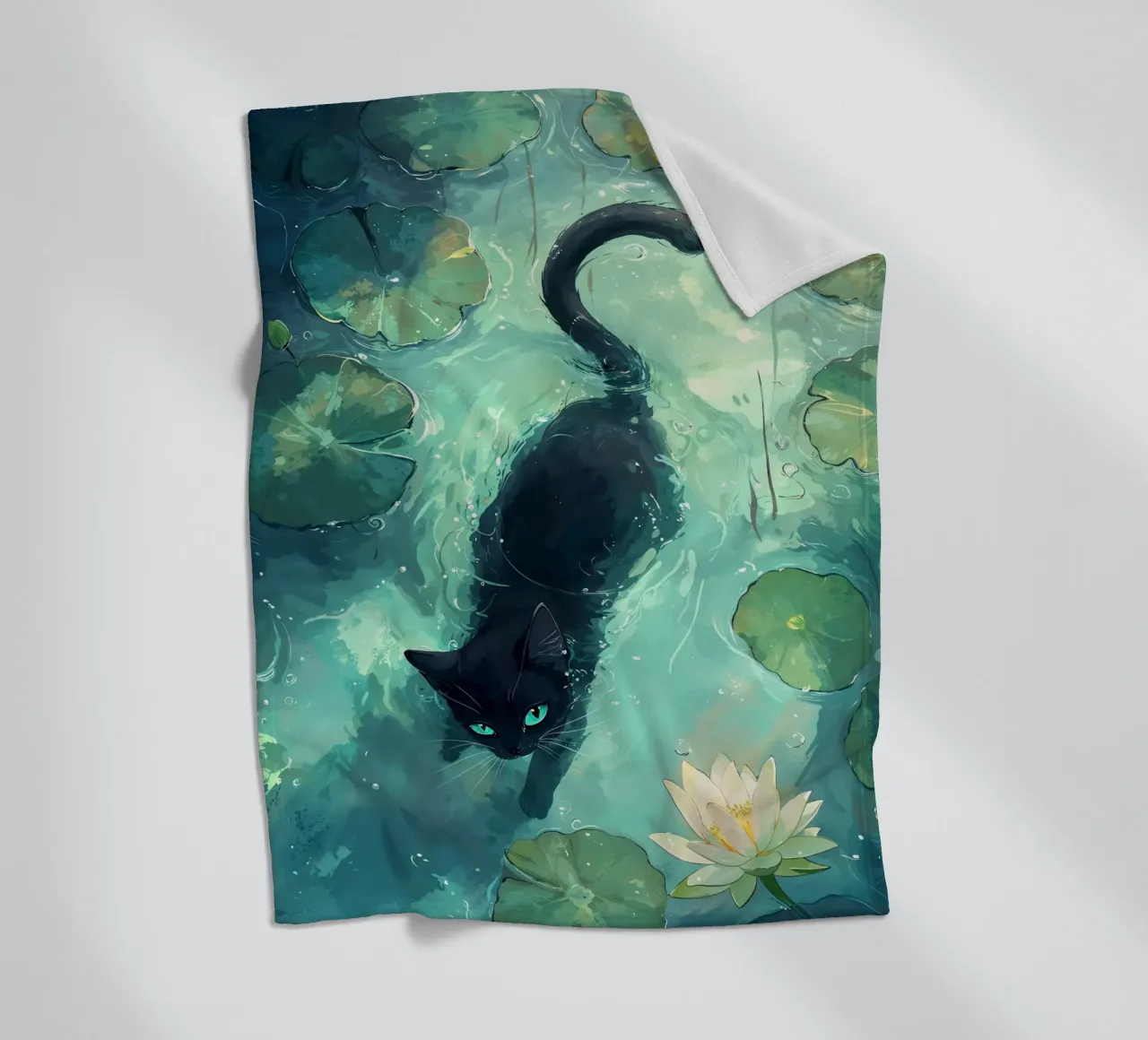 Lotus Prowl coperta in pile da Pixaverse