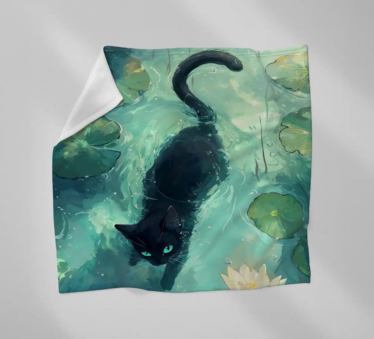 Lotus Prowl coperta in pile da Pixaverse