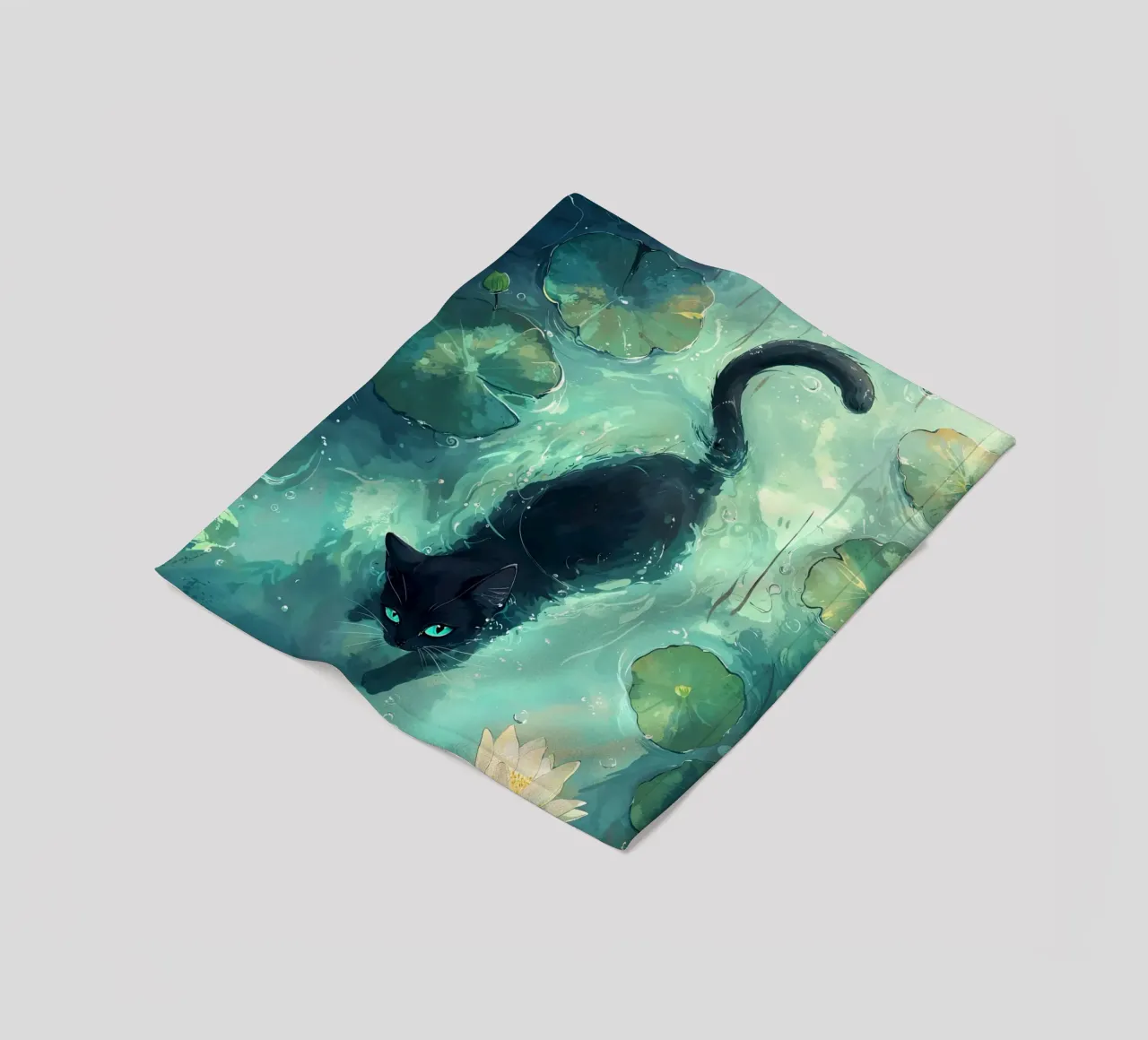 Lotus Prowl coperta in pile da Pixaverse