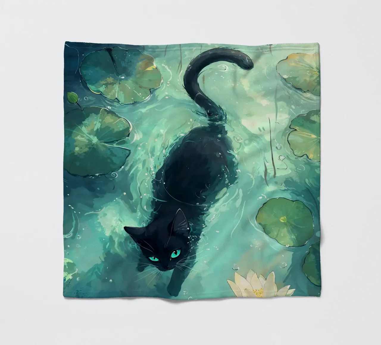 Lotus Prowl coperta in pile da Pixaverse