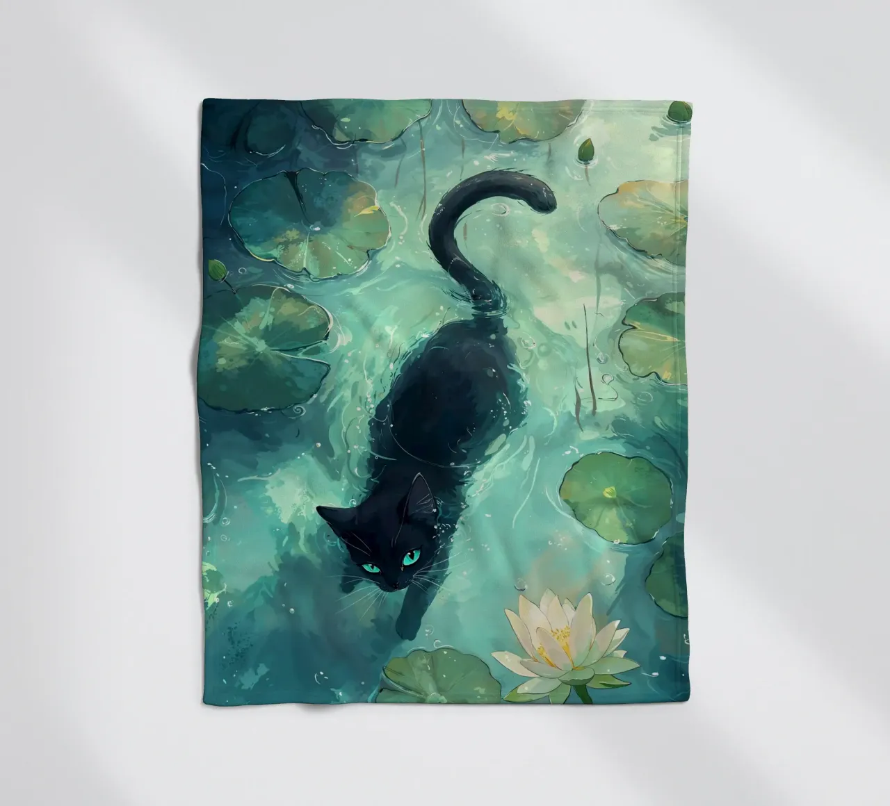 Lotus Prowl coperta in pile da Pixaverse