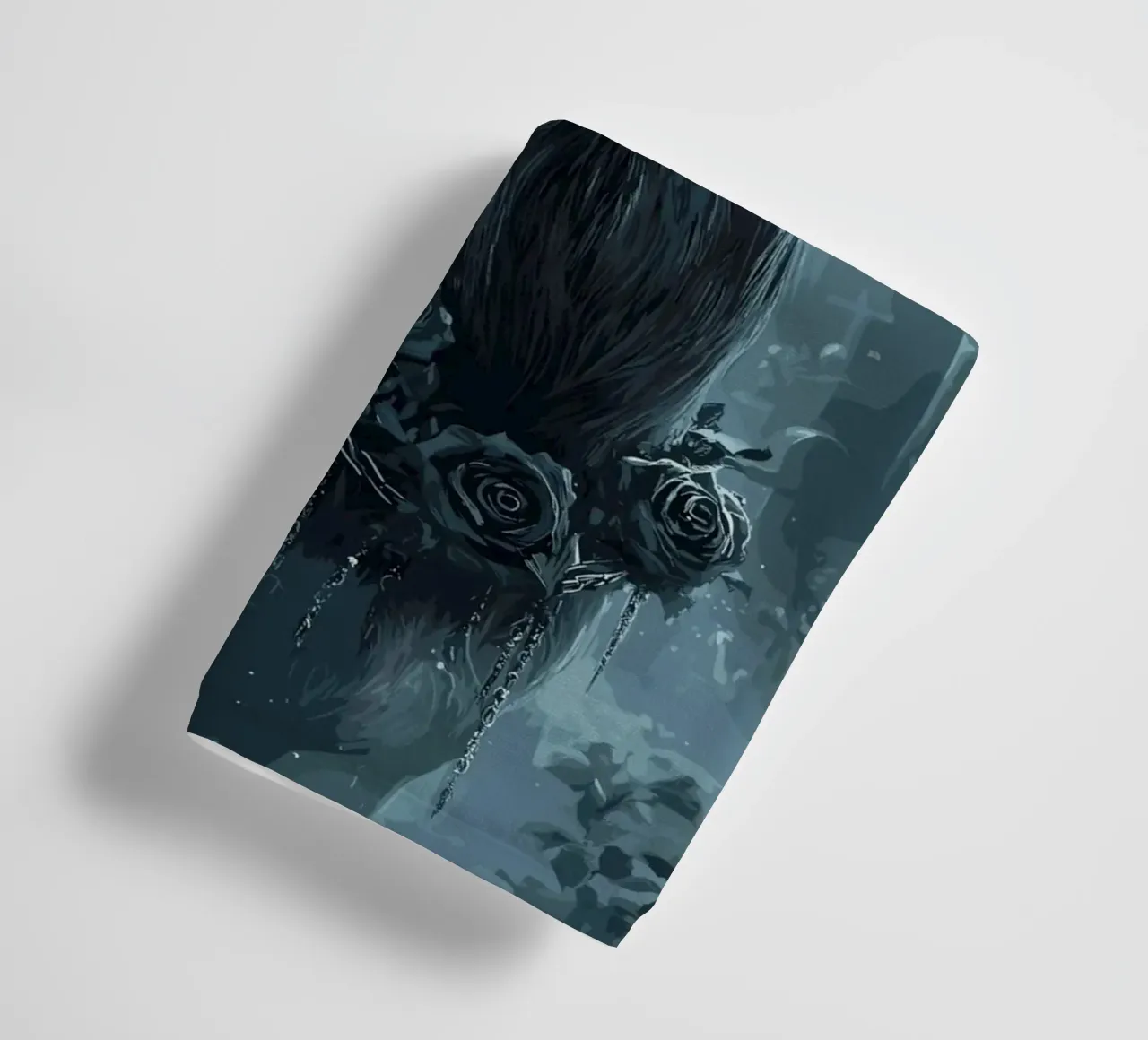 Elegant stag with top hat in the cloud forest towel by pixelbull - medieval art and more
