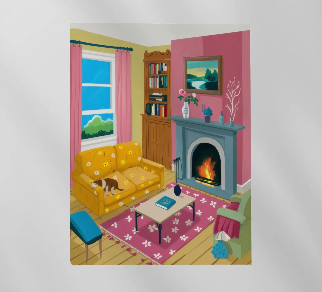 Il bagliore di Hearthside Hygge pellicola backlit da Reds Jays