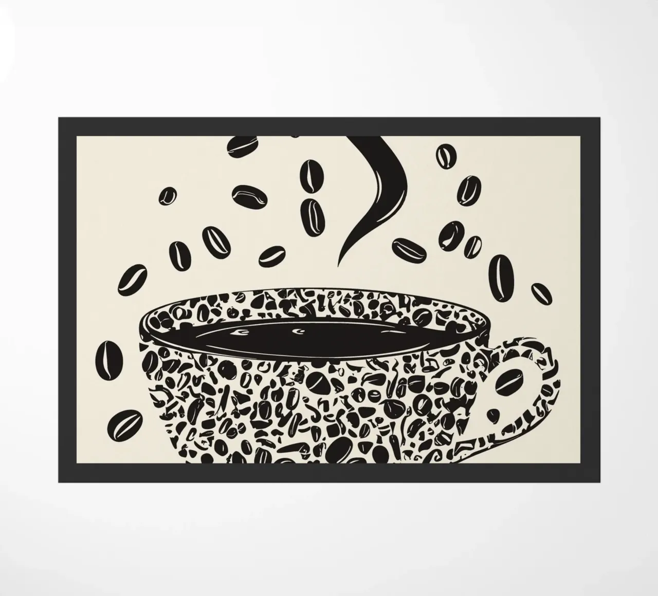 Tazza da caffè in grani zerbino da pixelbull - medieval art and more
