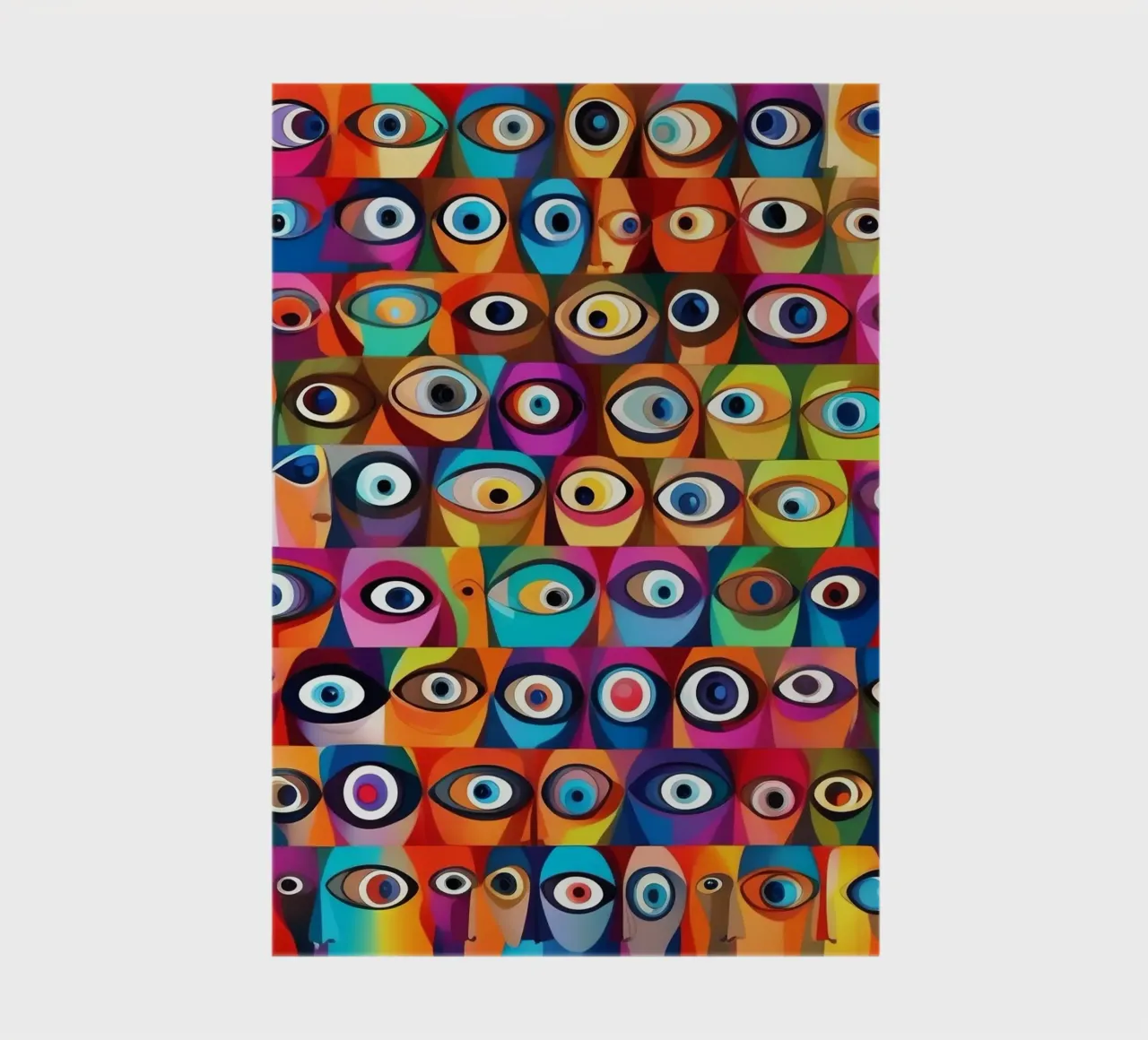 Eyes_13 notebook by AI-Portraits by LK