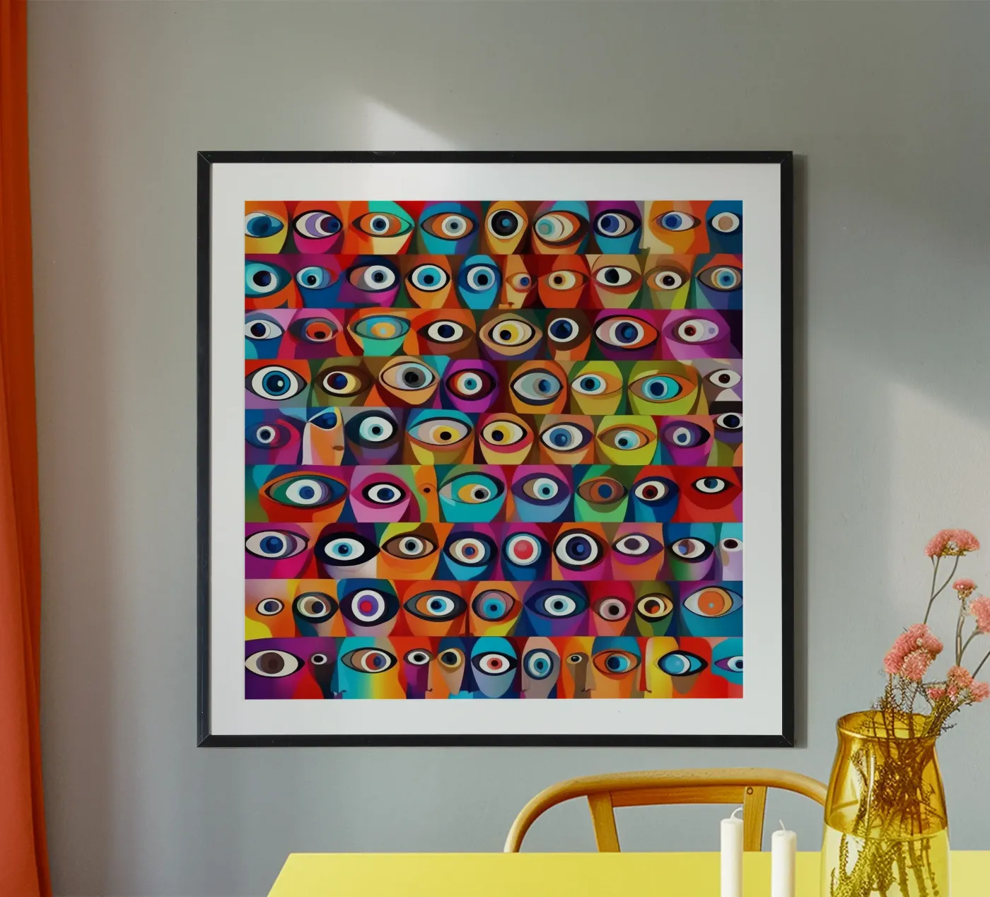 Eyes_13 poster da AI-Portraits by LK