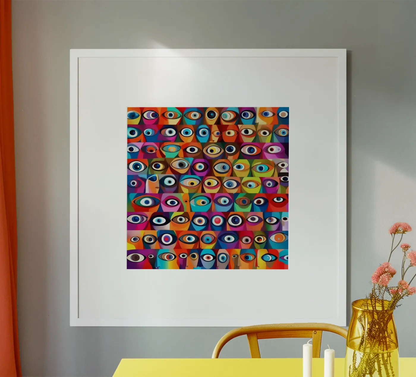 Eyes_13 poster da AI-Portraits by LK