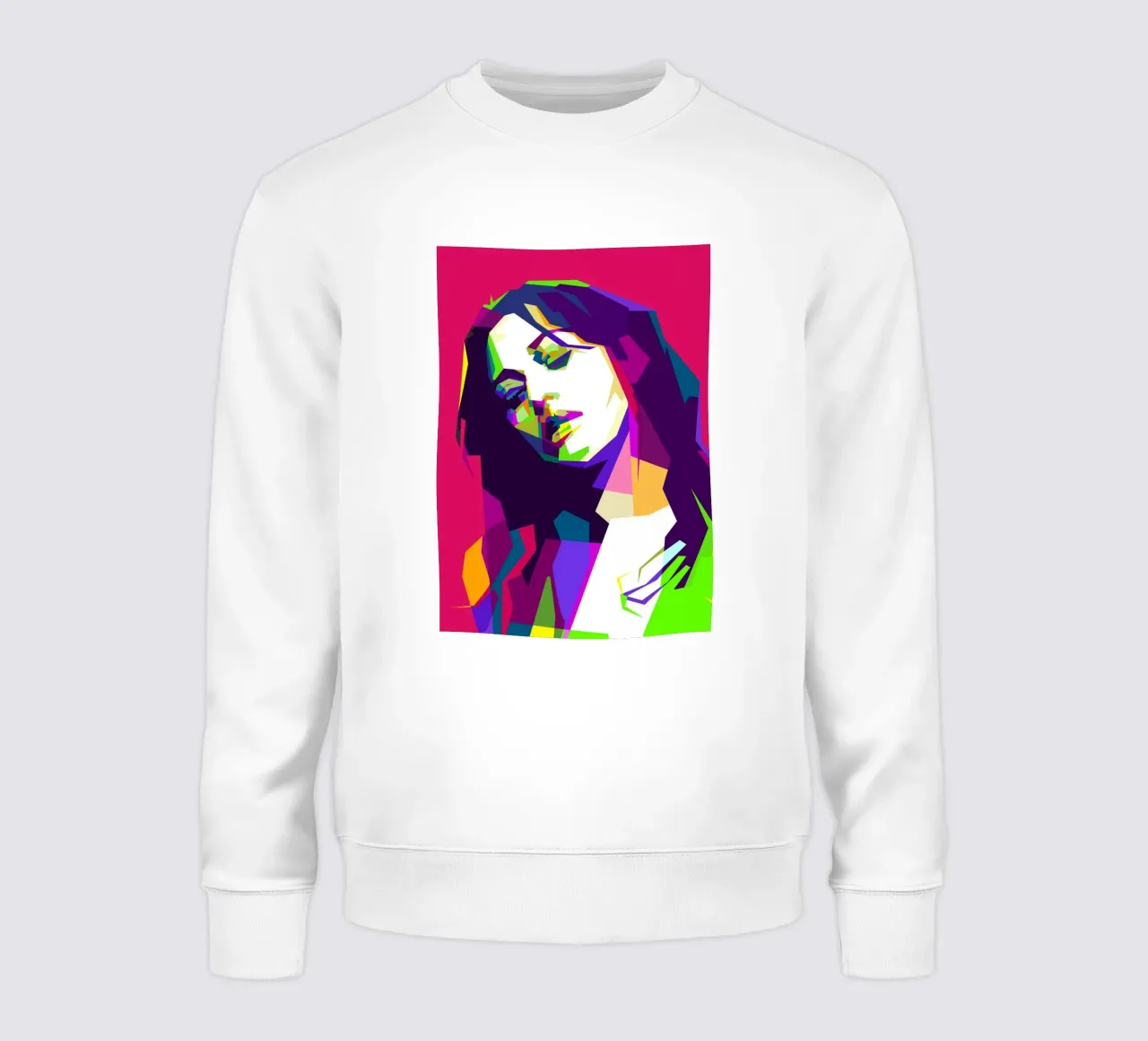 Monica Bellucci Actriz Modelos Arte WPAP sudadera de Artkreator