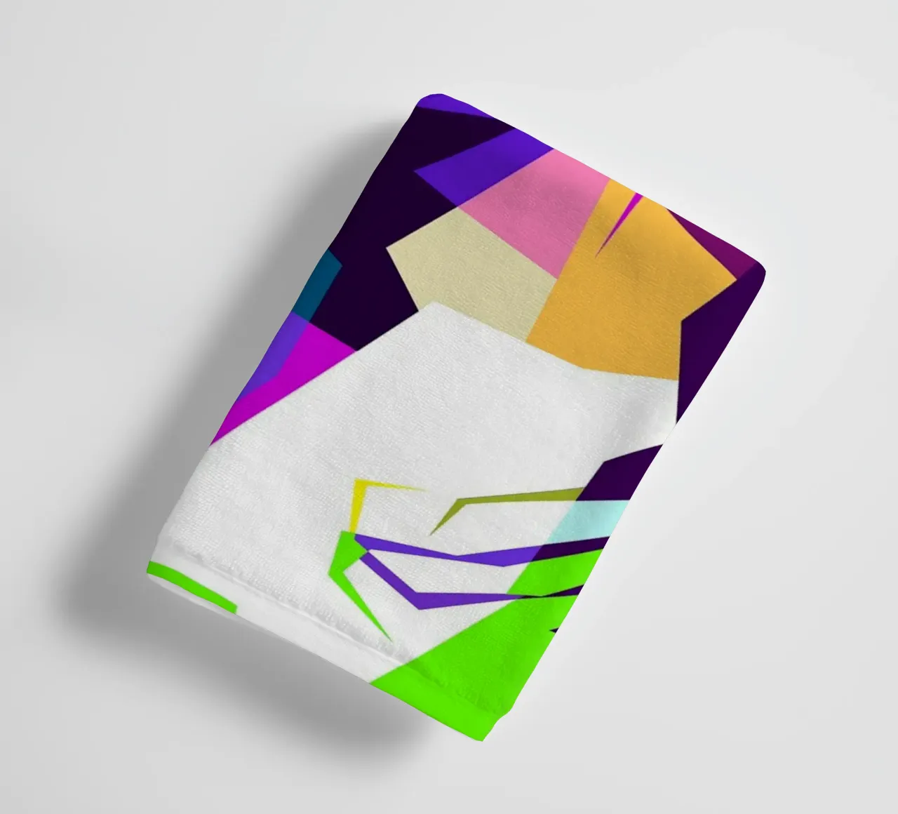 Monica Bellucci Actress Models Art WPAP towel by Artkreator