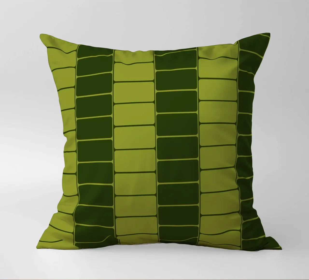 Green moody flow cuscino da TijanaArtStudio88