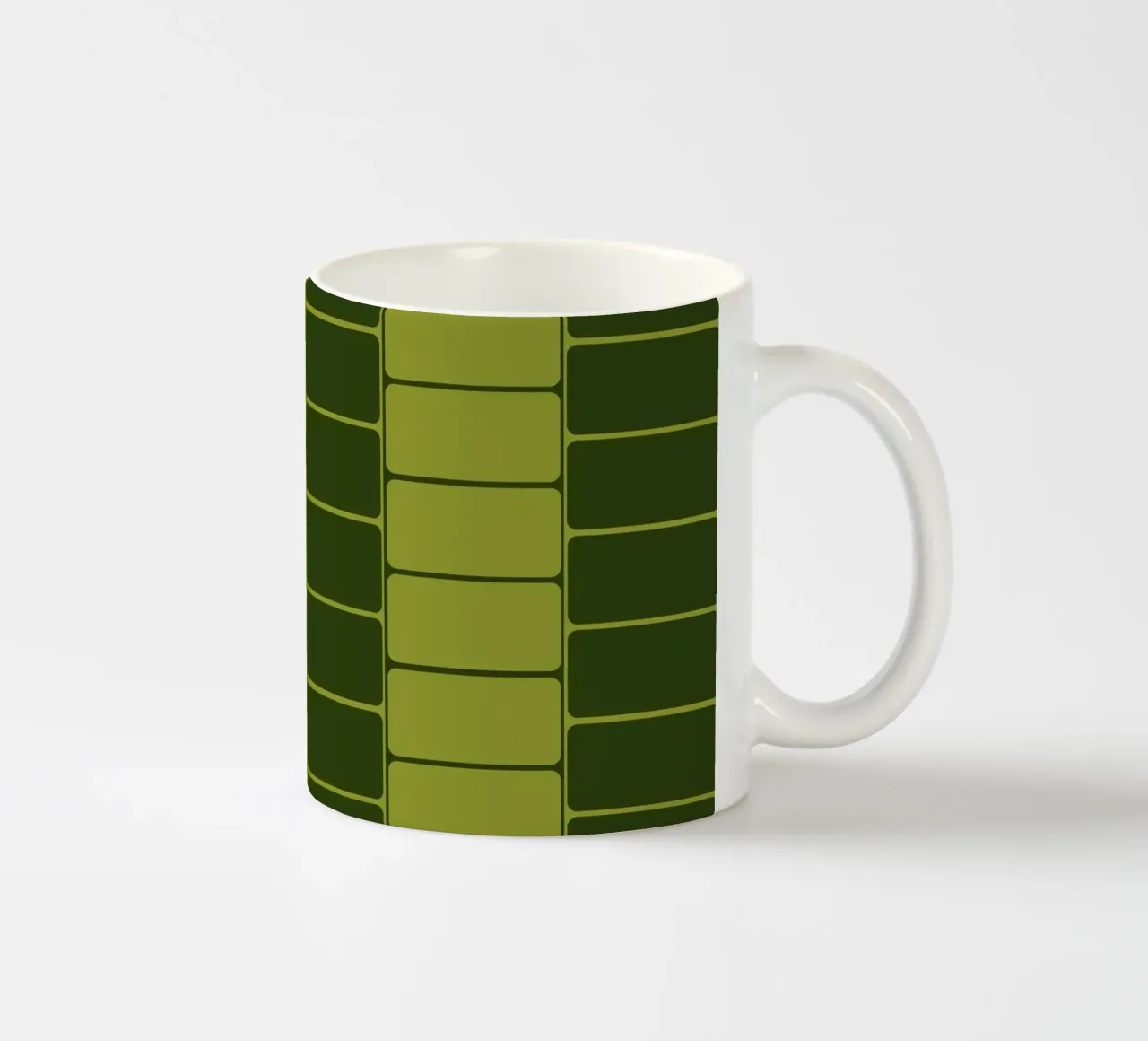 Green moody flow tazza in ceramica da TijanaArtStudio88