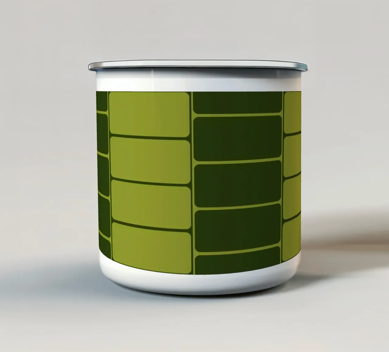 Green moody flow tazza in smalto da TijanaArtStudio88