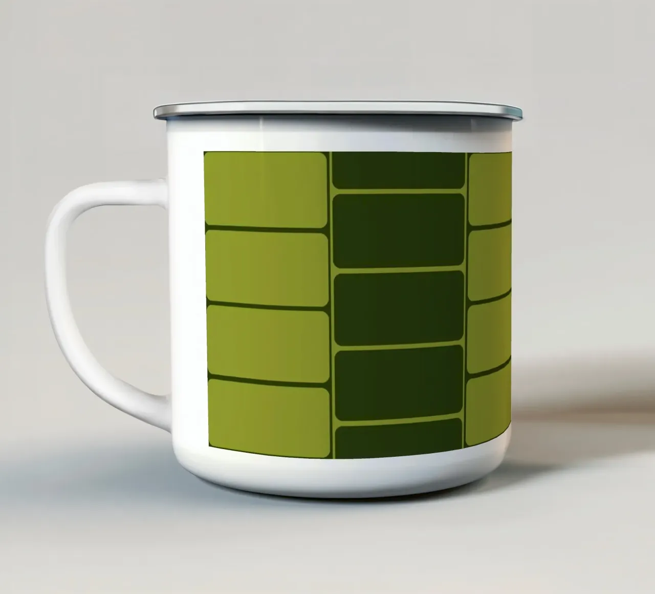 Green moody flow tazza in smalto da TijanaArtStudio88