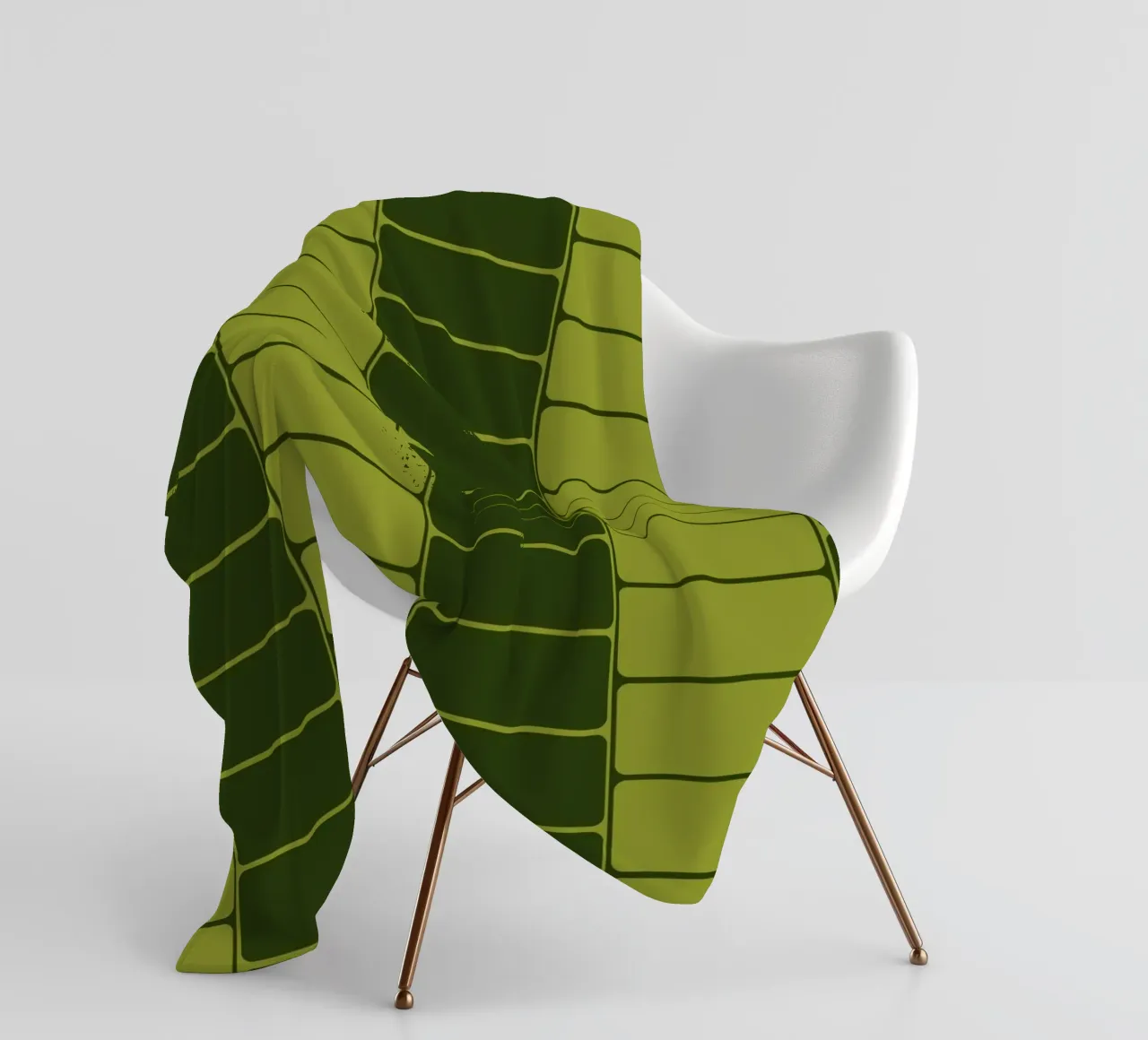 Green moody flow coperta in pile da TijanaArtStudio88