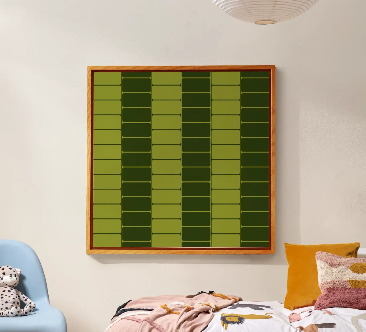 Green moody flow plexiglass da TijanaArtStudio88