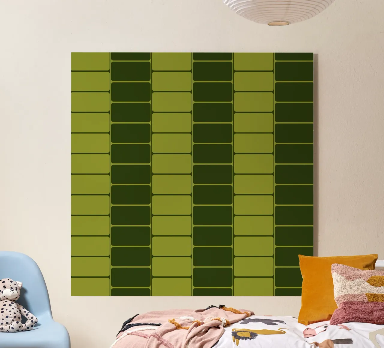 Green moody flow plexiglass da TijanaArtStudio88