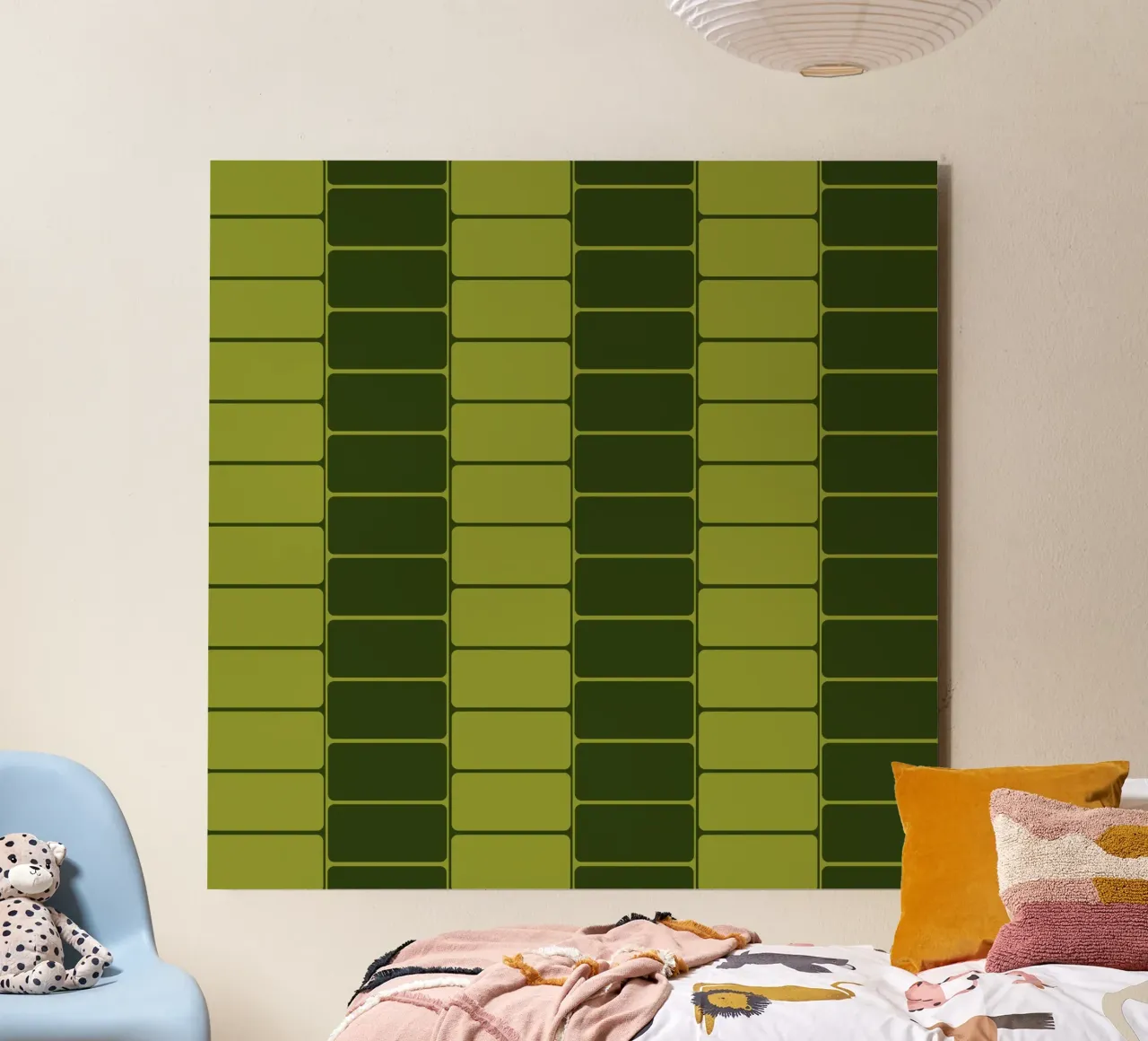 Green moody flow alluminio dibond da TijanaArtStudio88