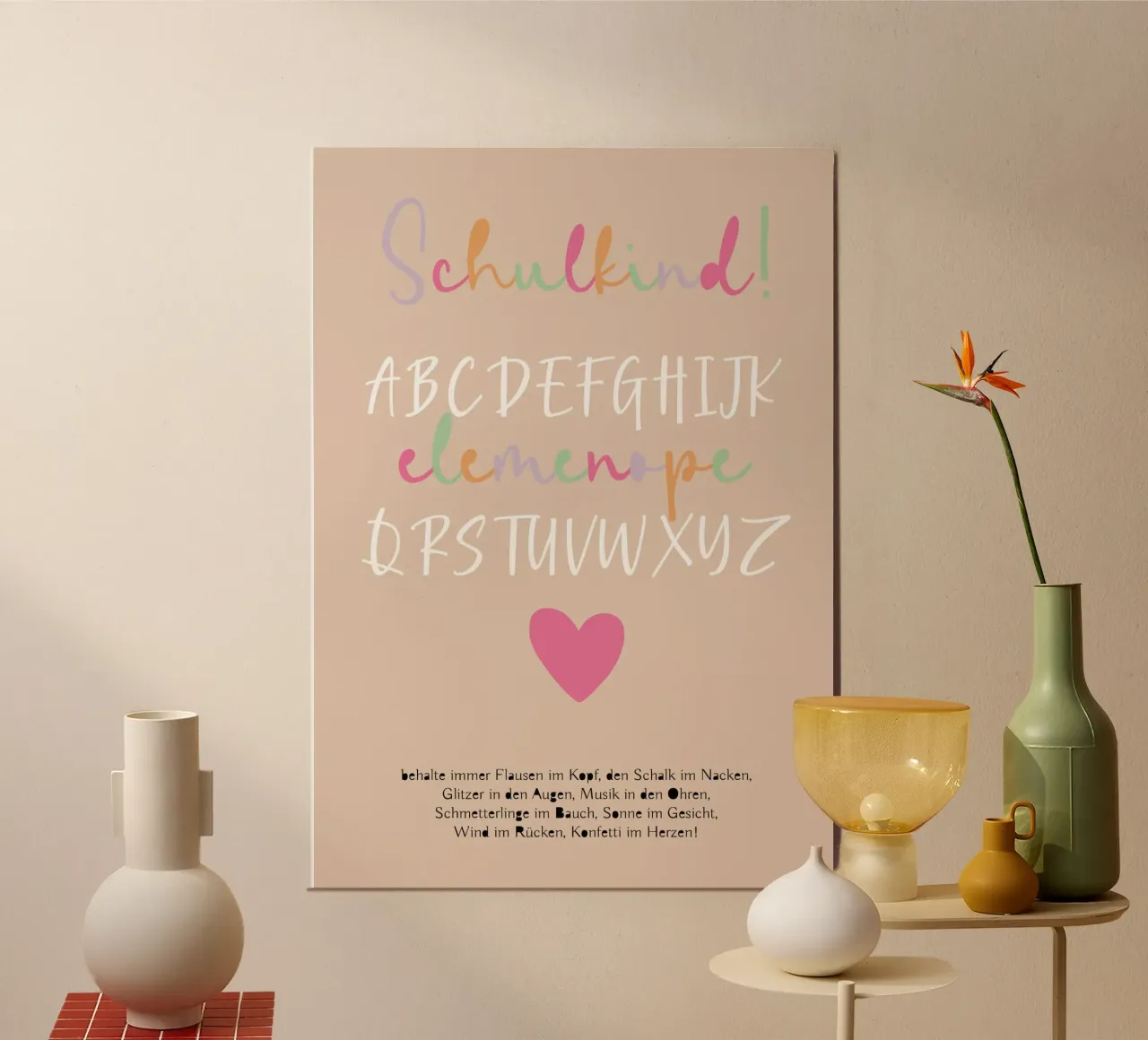 Scolaretto - peluche in testa carta hahnemühle da maramirage