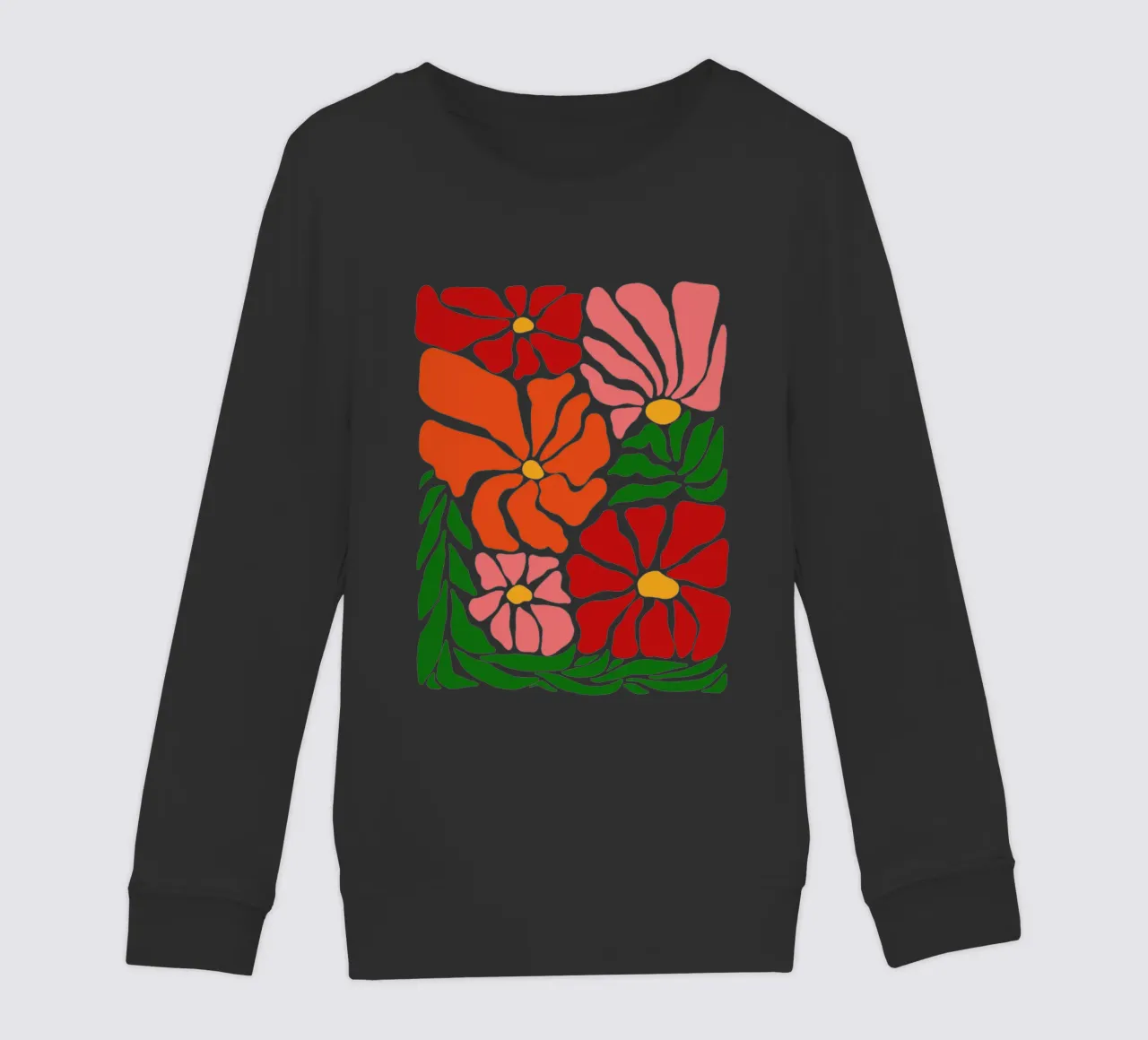 Bloom in june felpa bambino da TijanaArtStudio88