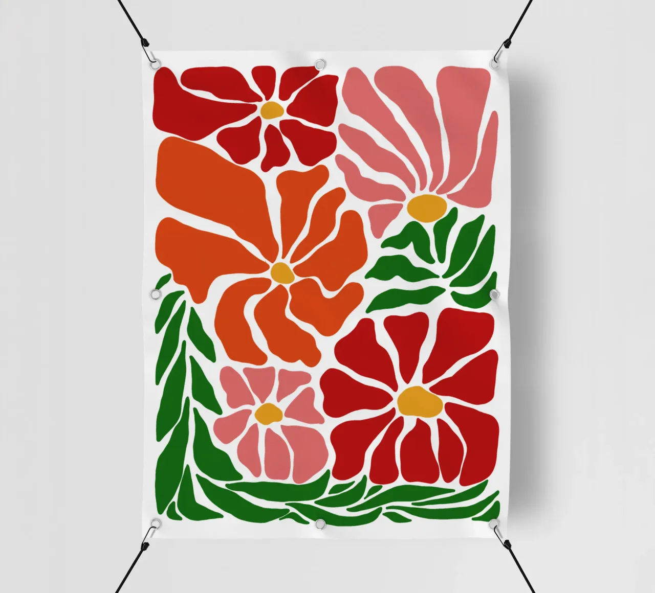 Bloom in june telo in pvc da TijanaArtStudio88