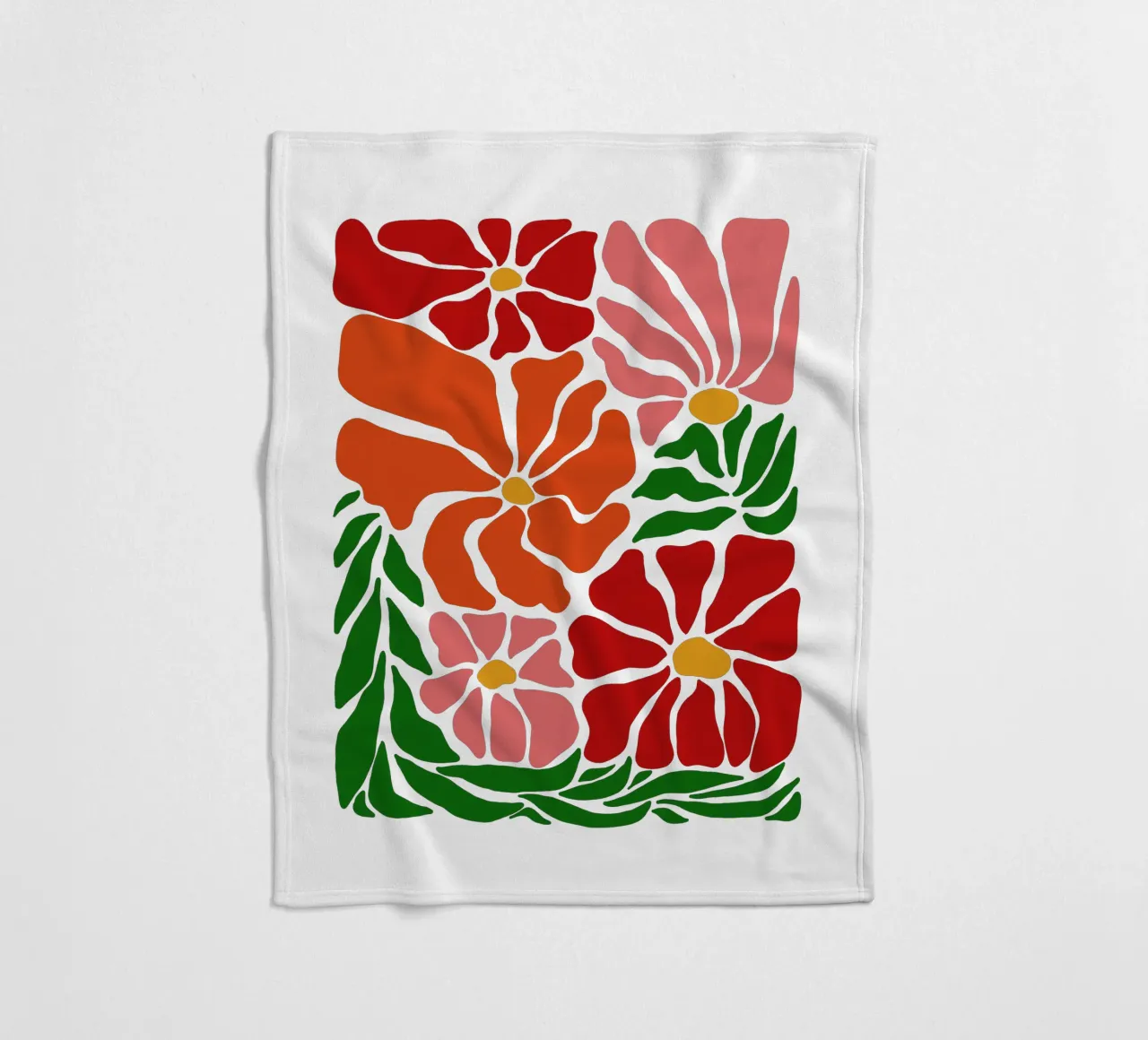Bloom in june coperta in pile da TijanaArtStudio88