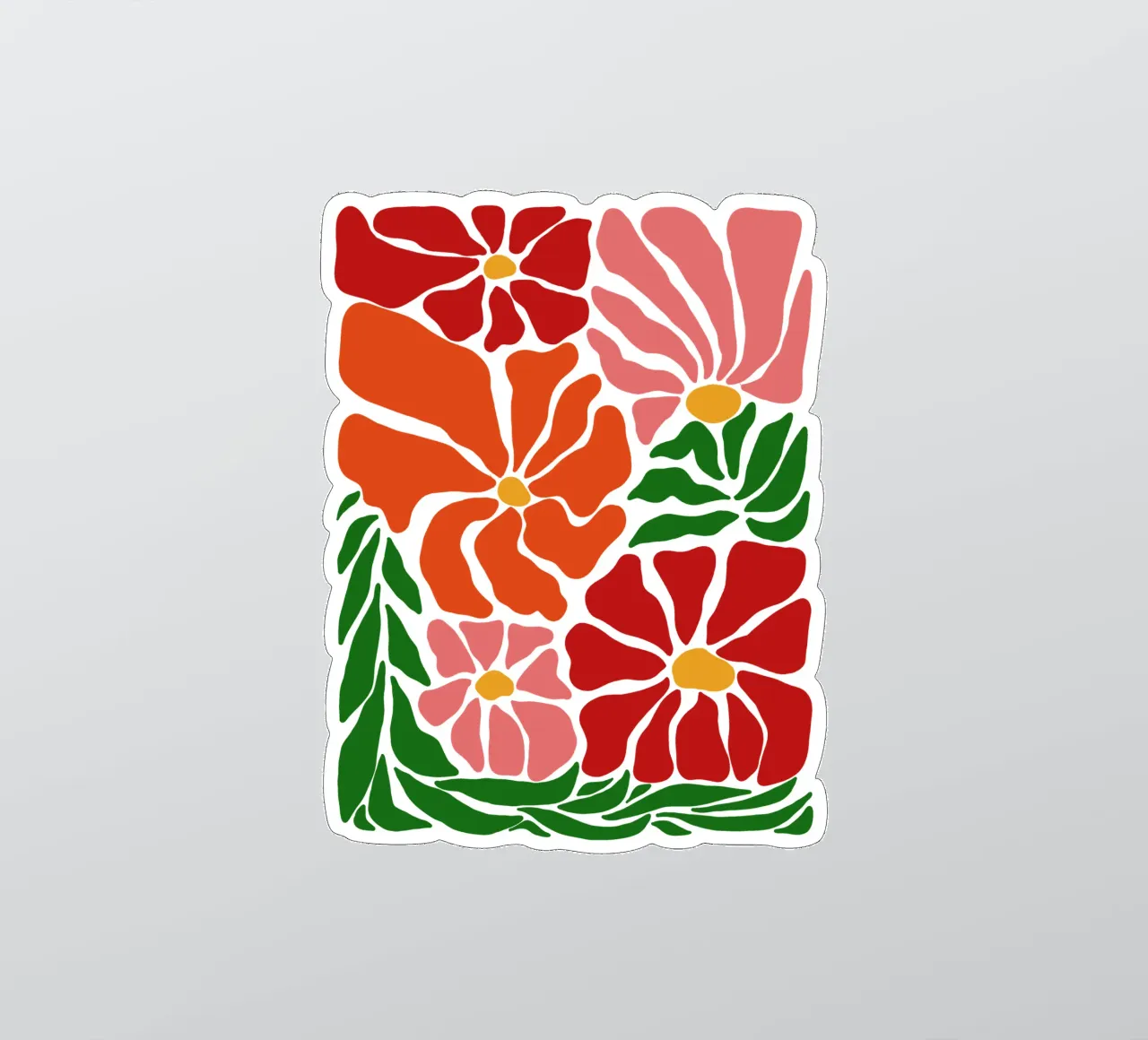 Bloom in june adesivo da TijanaArtStudio88
