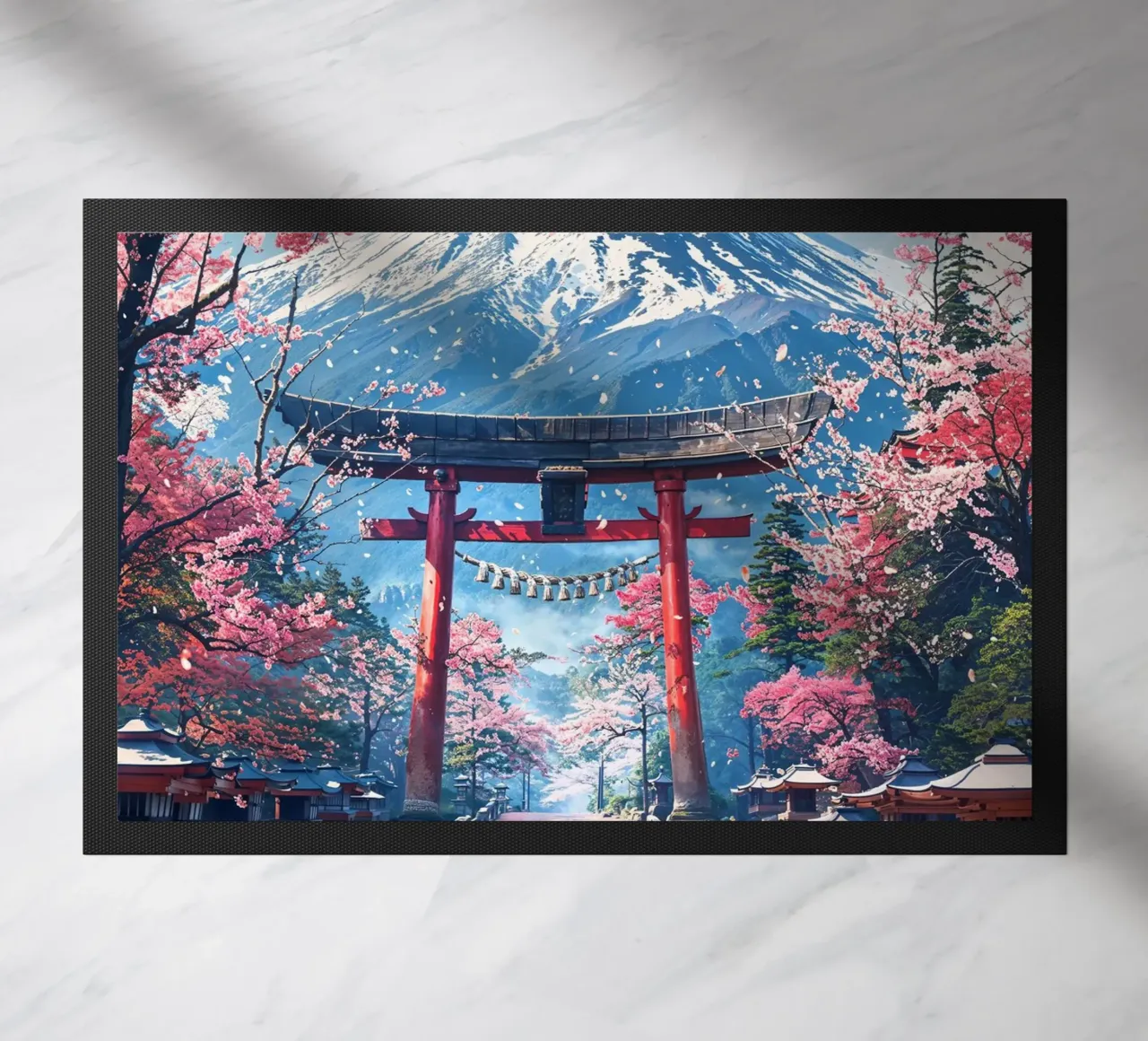 Sacred Sakura Path to Fuji zerbino da Pixaverse