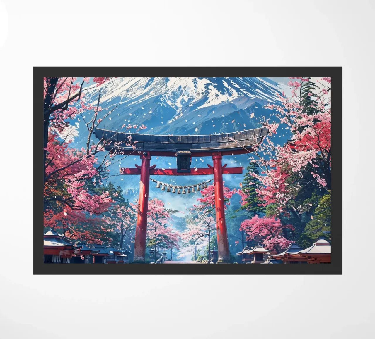 Sacred Sakura Path to Fuji zerbino da Pixaverse