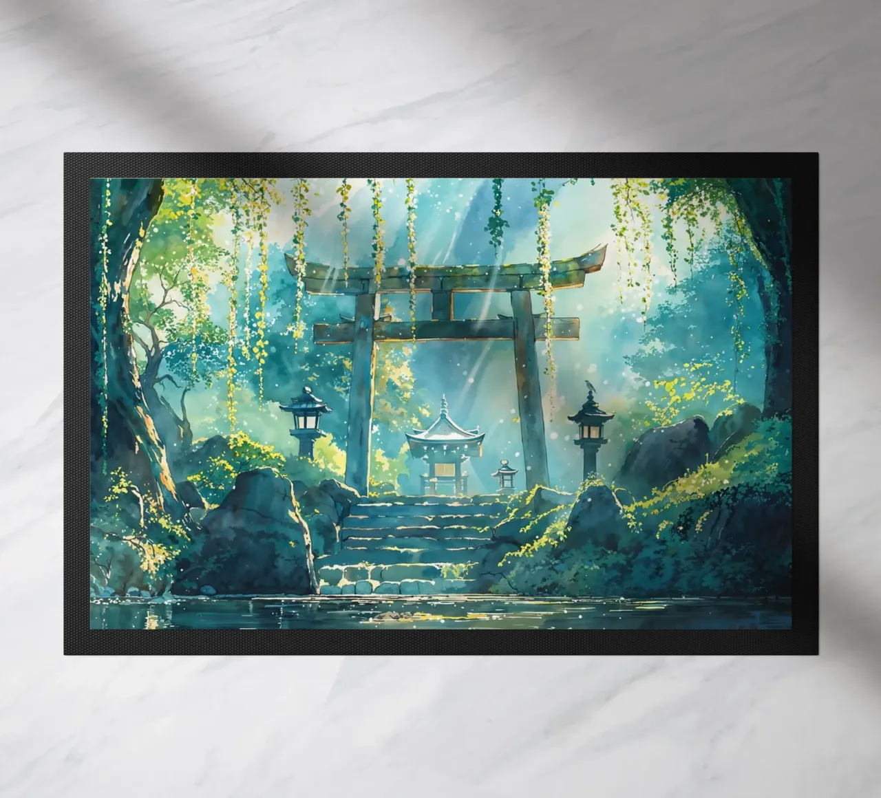 Forest Kami Shrine zerbino da Pixaverse