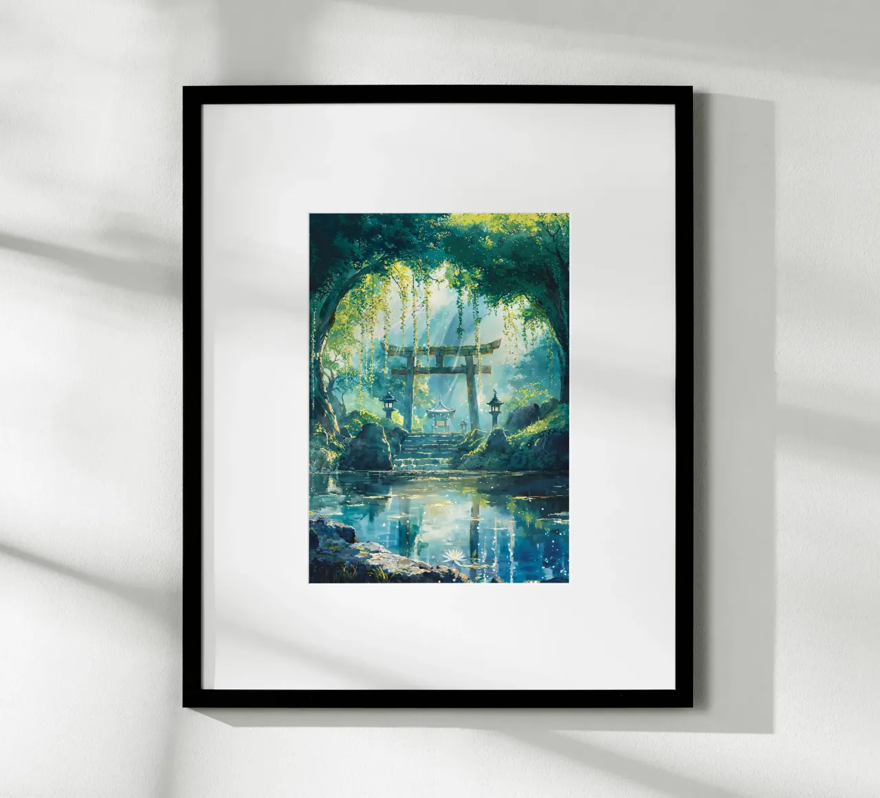 Forest Kami Shrine poster by Pixaverse