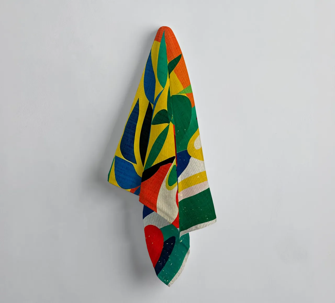 Manzanas de colores toalla de baño de Providence Mbabazi Studio