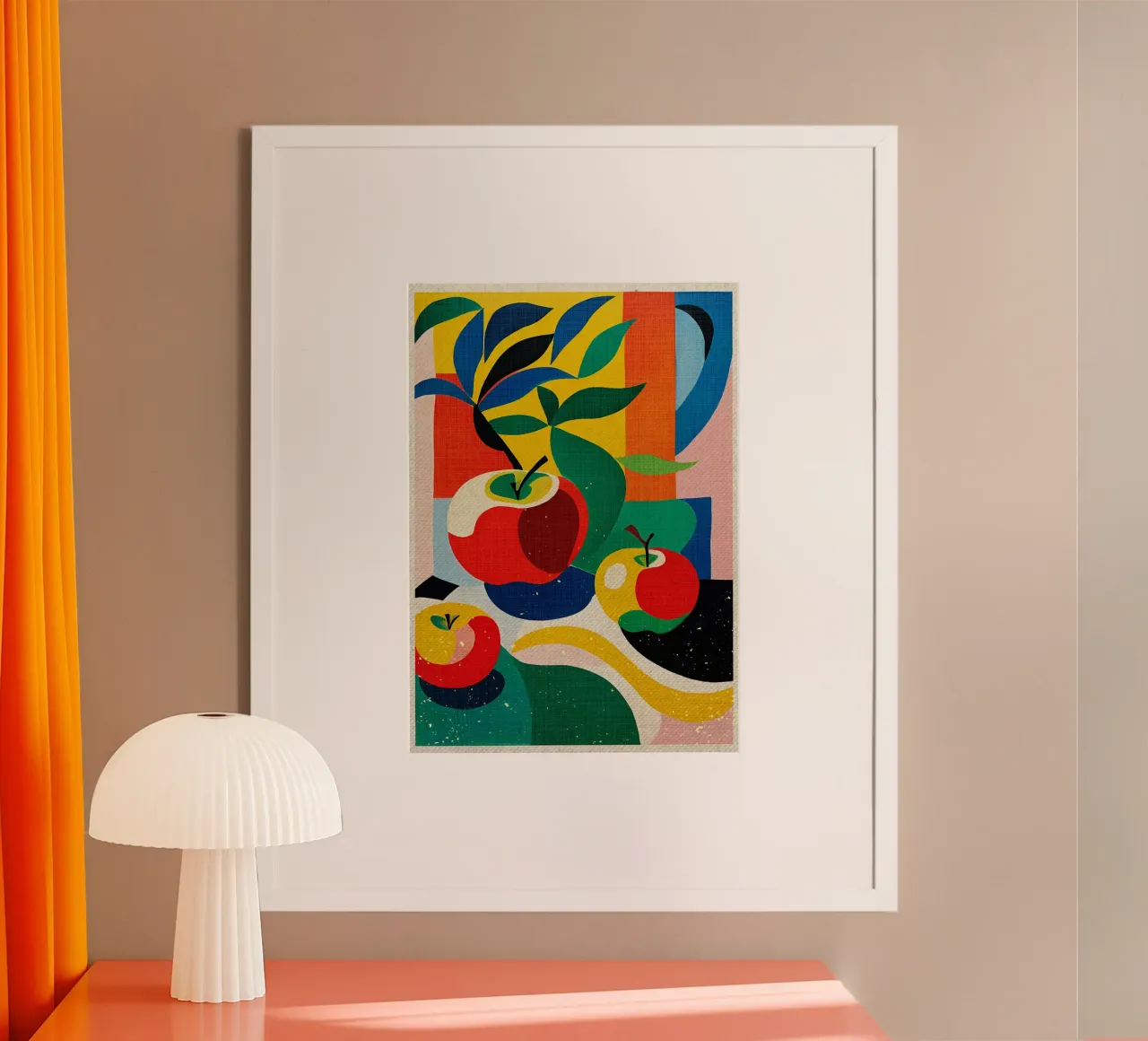 Manzanas de colores hahnemühle de Providence Mbabazi Studio