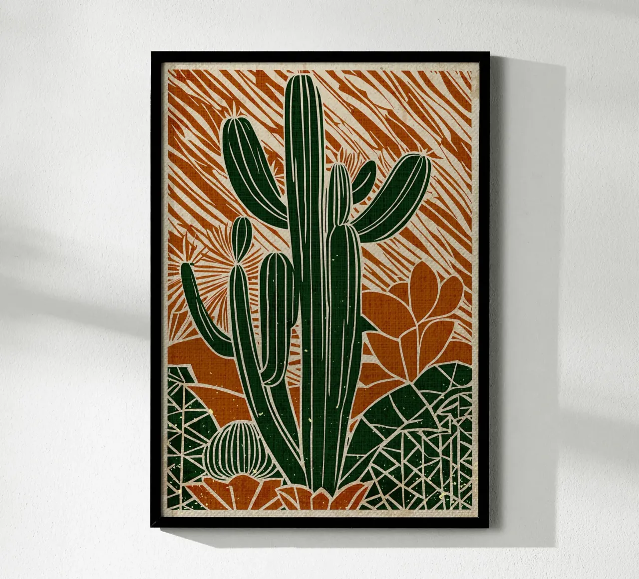Poster Cactus Texas poster da Providence Mbabazi Studio