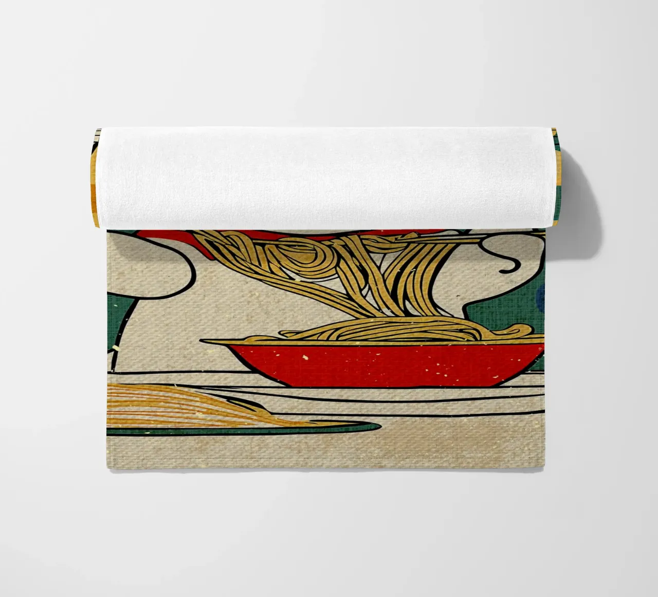 Amante delle tagliatelle per gatti telo mare da Providence Mbabazi Studio